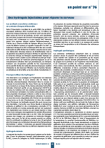 Des hydrogels injectables pour réparer le cerveau
