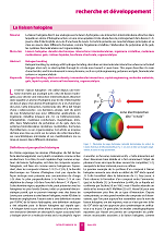 La liaison halogène