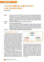 La formulation aujourd’hui : une introduction