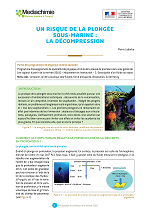 Un risque de la plongée sous-marine : la décompression