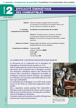 Efficacité énergétique des combustibles