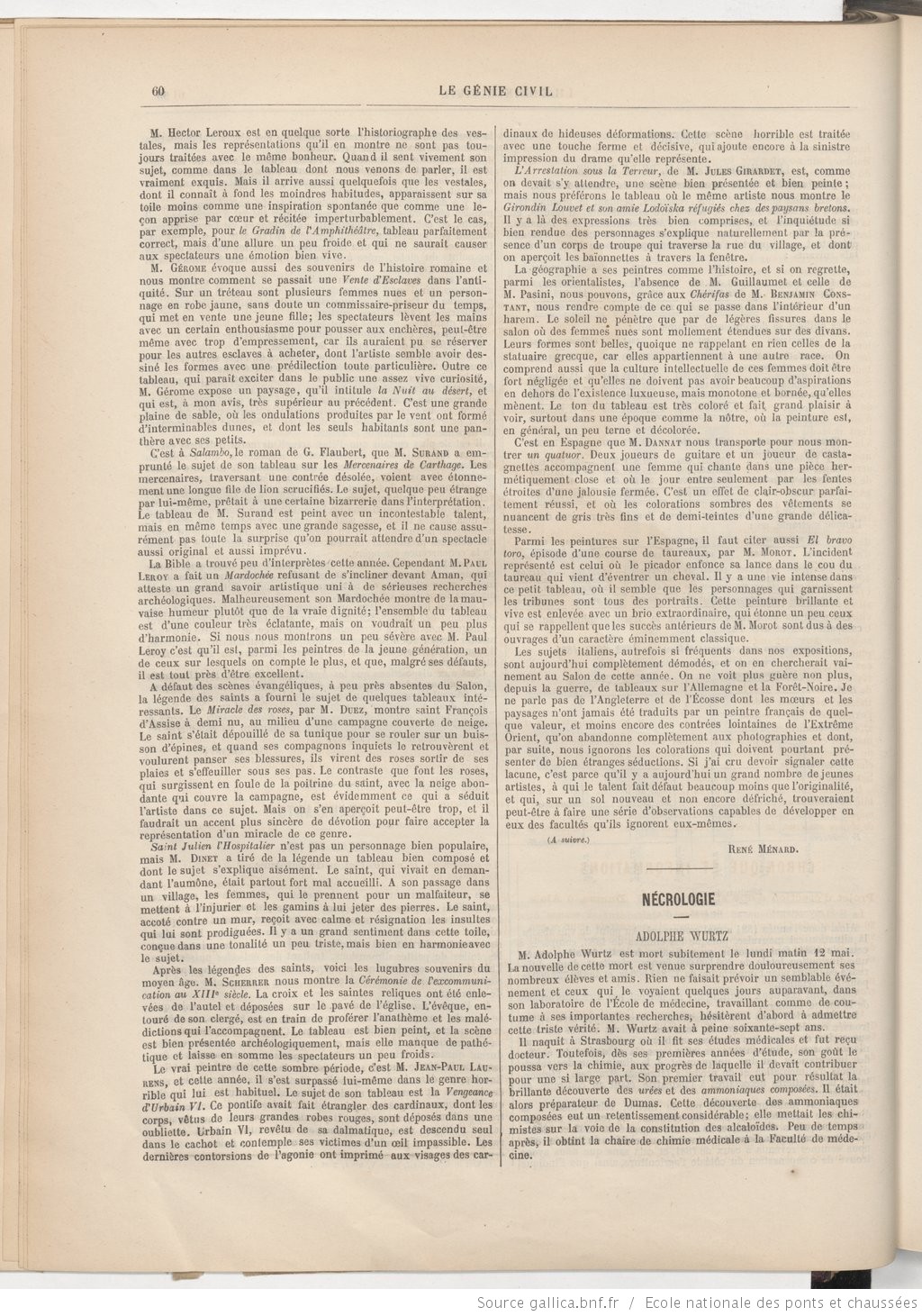 Charles Adolphe Wurtz (1817-1884) et la théorie atomique