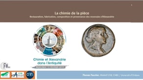 La chimie de la pièce : fabrication, composition et provenance des monnaies d’Alexandrie