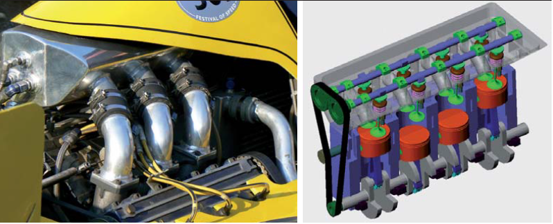 Revêtements complexes antifriction pour les composants moteurs automobiles. De la F1 à la grande série