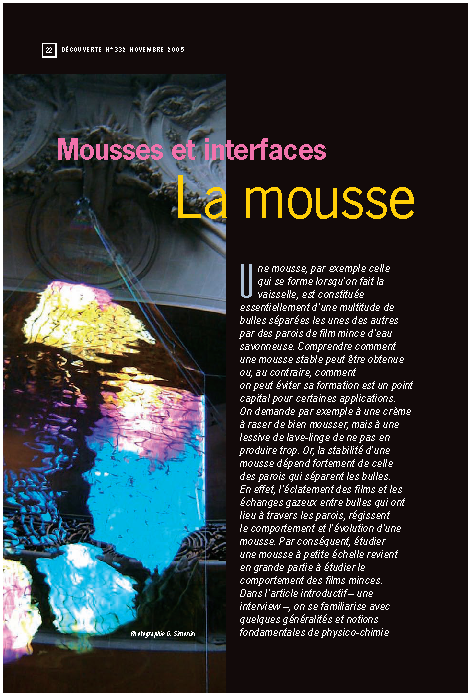 Les secrets des mousses, une interview de Claude Treiner