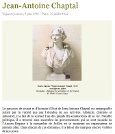 Chaptal (1756-1832)